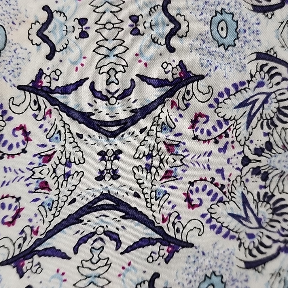 Sundance Terraza Dress Tunic Mixed Print Floral Geometric Boho size Small - Picture 5 of 11